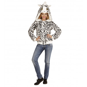 Felpa Uomo e Donna Zebra , Costume Carnevale Animale  |  pelusciamo store