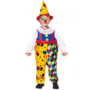 Costume Carnevale Clown Travestimento Pagliaccio EP 26375 Effetto Party Store marchirolo