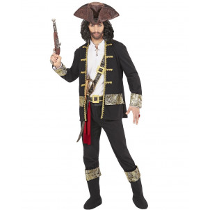 Costume Carnevale Uomo Pirati Capitano Pirata EP 26264 Effetto Party Store marchirolo