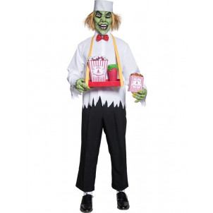 Costume Halloween Zombie Venditore Dolci - Travestimento