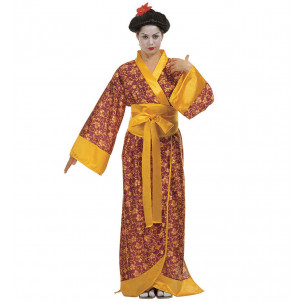 Costume Carnevale Geisha  Kimono Giapponese EP 25866 Pelusciamo Store Marchirolo