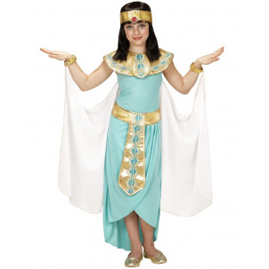 Vestito Da Regina Egiziana Costume Carnevale Bambina EP 22958 Effettoparty Store Marchirolo