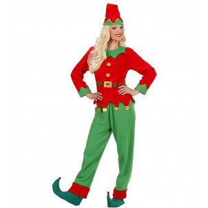 Costume Elfo Donna Aiutante Di Babbo Natale EP 25836 Effettoparty Store Marchirolo