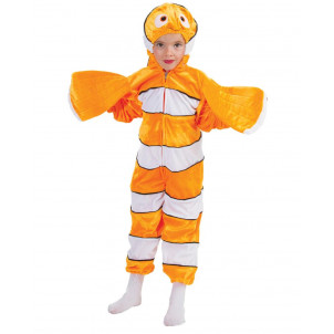 Costume Carnevale Clownfish Travestimento Pesce Clown EP 26040 Effettoparty Store Marchirolo