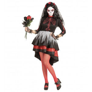 Costume Halloween Sposa De Los Muertos EP 25602 Vestito Carnevale Effettoparty Store Marchirolo