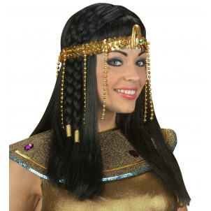 Accessorio Carnevale Fascia Testa Cleopatra,Donna Egiziana | effettoparty store