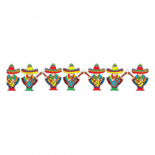 Accessori festa messicana, Ghirlanda Banner festone Messicano  *10924| Effettoparty.com