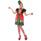 Costume Elfo Donna Natalizio Aiutante Babbo Natale EP 25874 Effettoparty Store Marchirolo