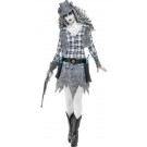 Costume Halloween Carnevale Donna CowGirl Fantasma Smiffys  Far West | Pelusciamo.com