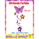 Festone Ghirlanda a Spirale, Farfalla  - Festa , Party