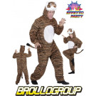 Costume Carnevale Adulto Travestimento Animale Coccodrillo *20001 effettoparty store