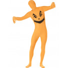 Costume Halloween Carnevale Adulto Seconda Pelle Zucca Zentai Smiffys