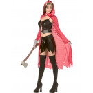 Costume Carnevale Sexy Cappuccetto Rosso halloween Rebel *12544 effettoparty.com