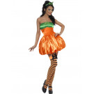Travestimento Costume Carnevale Donna Halloween Abito Zucca *11929