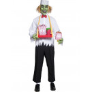Costume Halloween Zombie Venditore Dolci - Travestimento