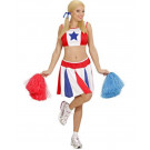 Costume Carnevale Ragazza Pom-Pom Cheerleader EP 22944 Effettoparty store marchirolo