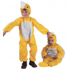 Travestimento bambino pulcino giallo Costume Carnevale Bimbo  *19939 effettoparty store