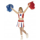 Costume Carnevale Cheerleader Ragazza Pom-Pom EP 22947 Effettoparty store marchirolo