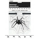 Banner Spider Accessori Arredo Party Halloween 213 cm. *01085 | Effettoparty.com