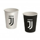 Accessori Festa  Party Juventus Fc, Bicchieri in Carta JJ   | Effettoparty.com