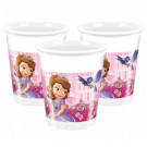 8 Bicchieri Plastica Party Disney, Principessa Sofia | Effettoparty.com| Pelusciamo.com