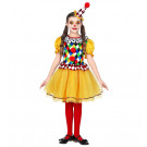 Travestimento Carnevale Bambina Clown Circo   Effettoaprty.com