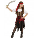 Costume carnevale bambina Piratessa travestimento pirata 05429 effettoparty