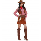 Costume Carnevale Donna Vestito Cowgirl, Serie Cowboy Indiani  | Pelusciamo store