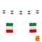 Gadget Tifosi Italia, Festone bandierine Tricolore *01670