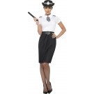 Costume Carnevale Donna sexy travestimento Poliziotta inglese effettoparty store