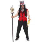 Abito Carnevale Halloween Adulto Prete Woodoo *24565Travestimento | Effettoparty.comm