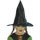 Accessori costume Halloween Carnevale Bambina Bimba Cappello Strega maga