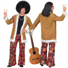 Abito Carnevale Adulto Anni 60, Travestimento Hippie | Effettoparty.com