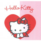 Set 20 Tovaglioli Carta Hello KItty Heart   | Effettoparty.com