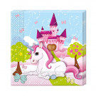 Accessori Festa Compleanno Unicorno 20 Tovaglioli  Carta  | Effettoparty.com
