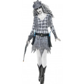 Costume Halloween Donna Cowgirl Fansama , Far west  *18637 Abito Carnevale