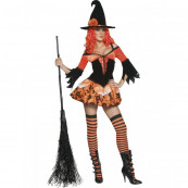 Travestimento Carnevale Halloween Donna Strega Maga Smiffy's *13905
