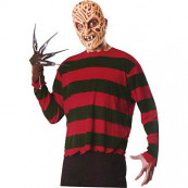 Kit Maschera Guanto e T-shirt Nightmare Freddy Krueger EP 17173
