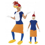 Costume Carnevale Donna travestimento Winnie Woodpecker *10259
