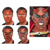  Trucco Make Up Carnevale Halloween Diavolo Demonio devil Smiffys *11883