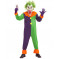 Costume Clown Evil Joker Travestimento Halloween Horror EP 25853 Effettoparty Store Marchirolo