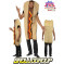 Costume Carnevale Adulto Hot Dog travestimento Panino *09864