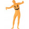 Costume Halloween Carnevale Adulto Seconda Pelle Zucca Zentai Smiffys