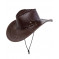 Cappello Cowboy Marrone Scuro Travestimento Carnevale EP 26410 Effettoparty store Marchirolo