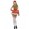 Costume carnevale Donna miniabito Miss Babba Natale smiffys *17451 effettoparty.com