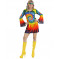 Costume Carnevale Hippie Vestito Donna Psichedelico EP 26558 Effettoparty Store Marchirolo