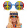 Occhiali Peace Love Per Costume Carnevale Hippie EP 26509 Effettoparty Store 