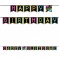 Banner Festone  Happy Birthday Fluo Glow  | Effettoparty.com