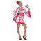 Vestito Carnevale Donna  Kimono Sexy Geisha Rosa  EP 22766 Effettoparty Store Marchirolo