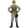 Costume Carnevale Soldato Americano Travestimento Militare  | Effettoparty.com